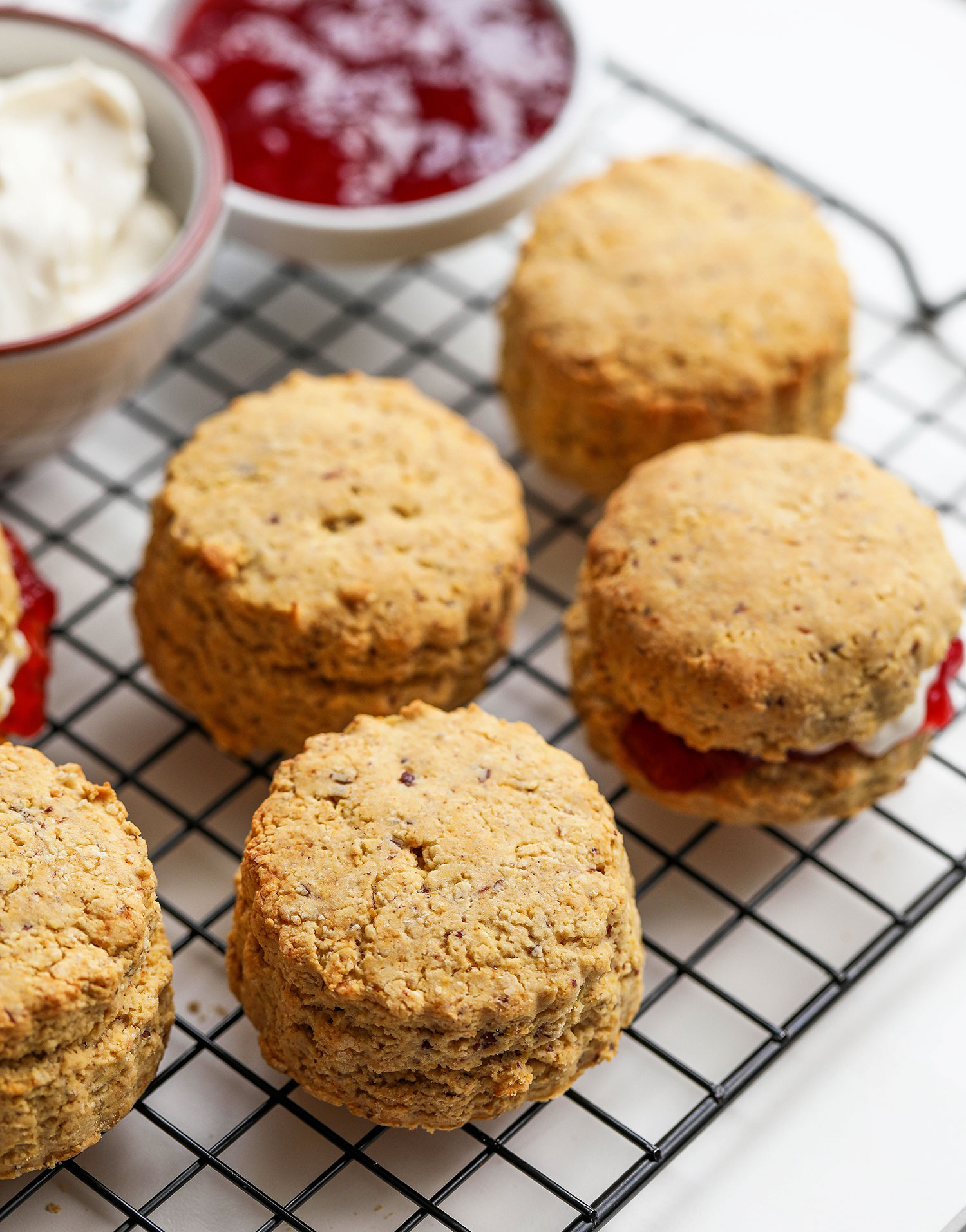 Vegan Gluten Free Scones Nadia S Healthy Kitchen