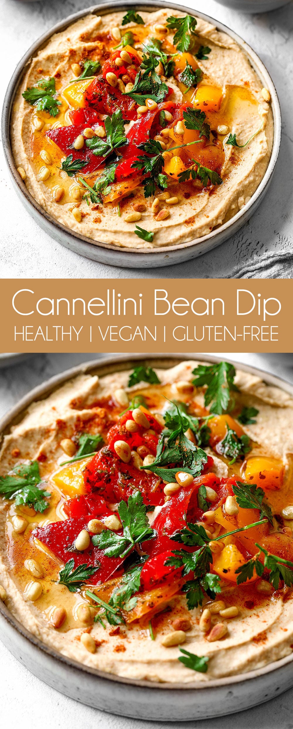 Vegan Cannellini Bean Dip Nadia S Healthy Kitchen