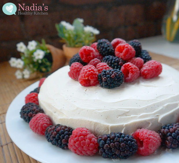 Healthy Gluten Free Birthday Cake - UK Health Blog - Nadia ...