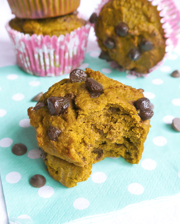 pumpkin-chocolate-chip-muffins