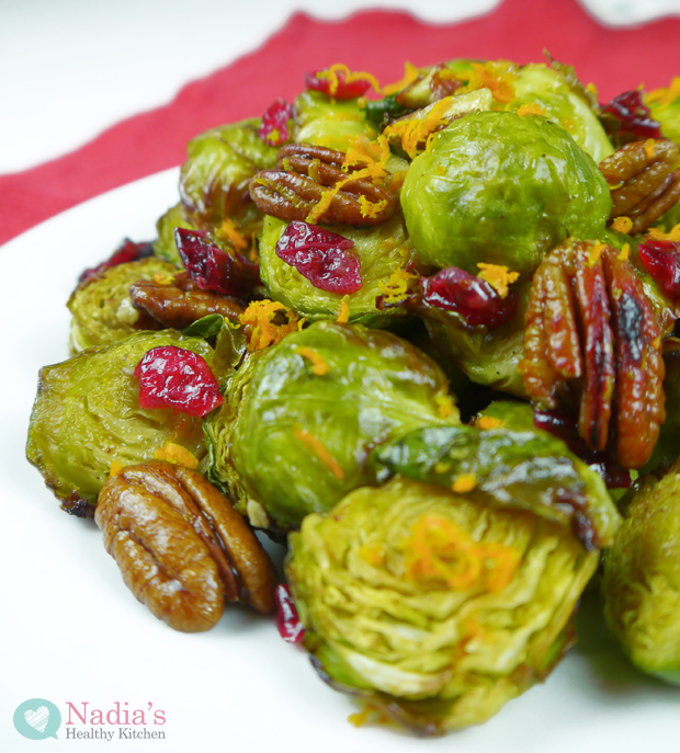 Roasted-Brussels-Sprouts-with-Cranberries-and-Pecans