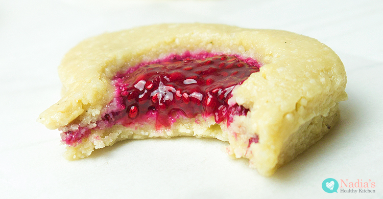 healthy Linzer-Cookies