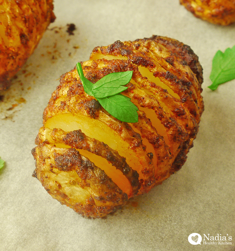 baby hasselback potatoes