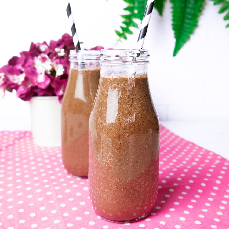 Healthy Chocolate Banana Smoothie