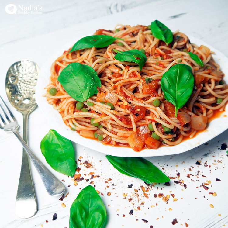 Gluten Free Vegetarian Spaghetti