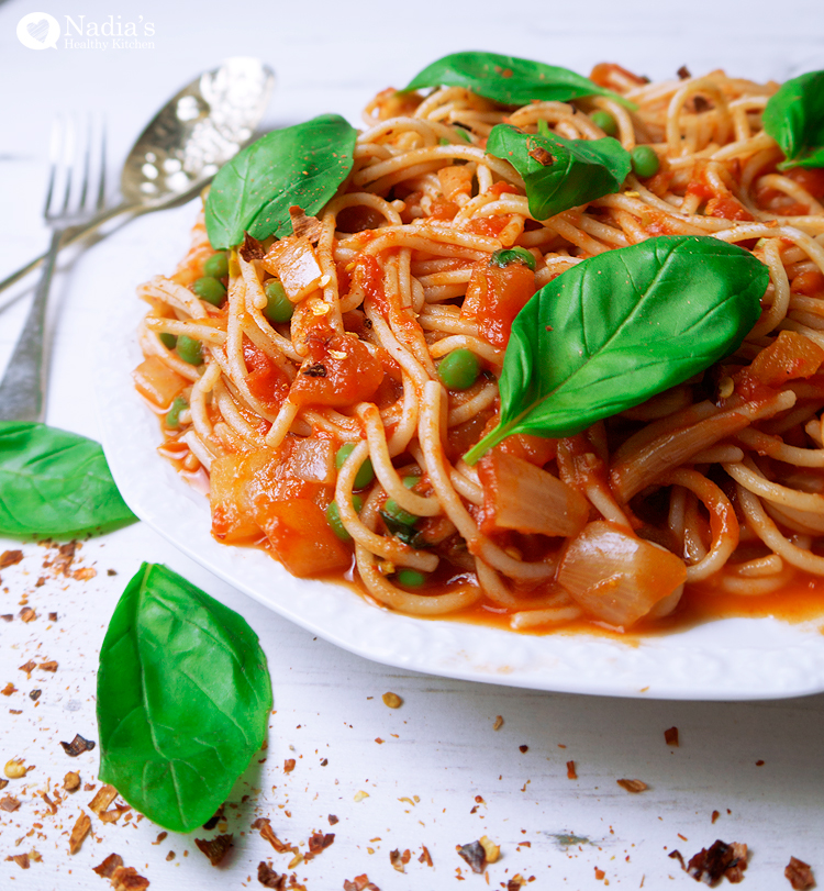 Gluten-Free-Vegetarian-Spaghetti