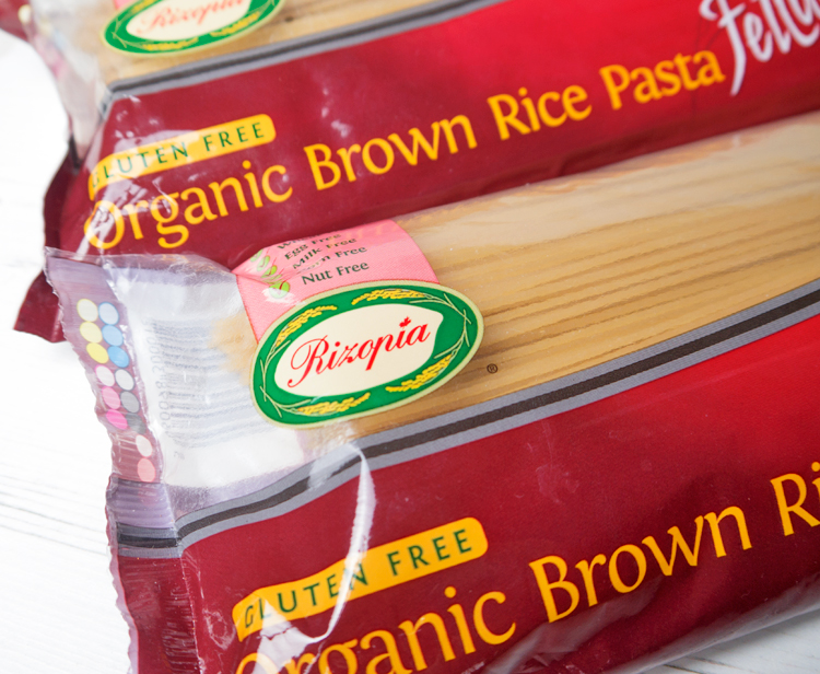 rizopia organic brown rice pasta