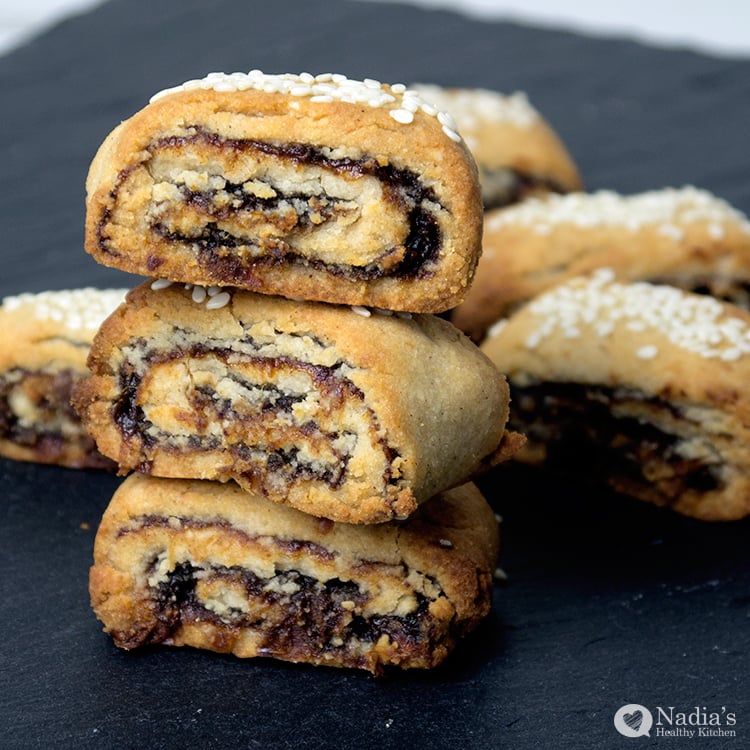 iraqi date cookies (klechia - كليجة)