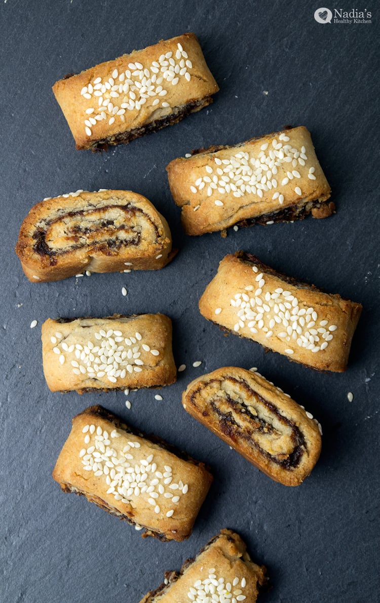 iraqi date cookies (klechia - كليجة)