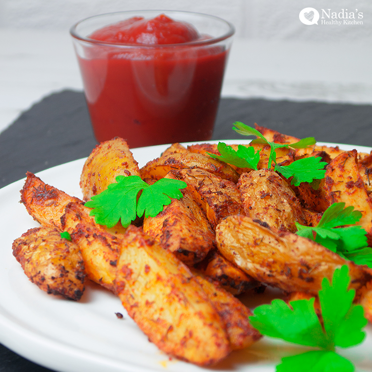 Baked Paprika Potato Wedges