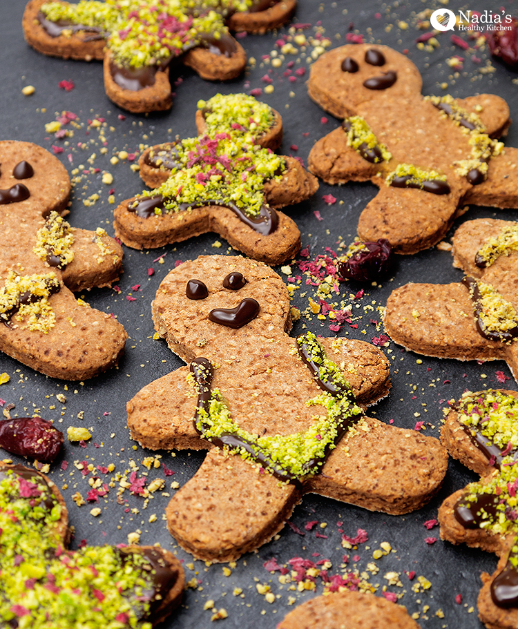 vegan gluten free gingerbread men