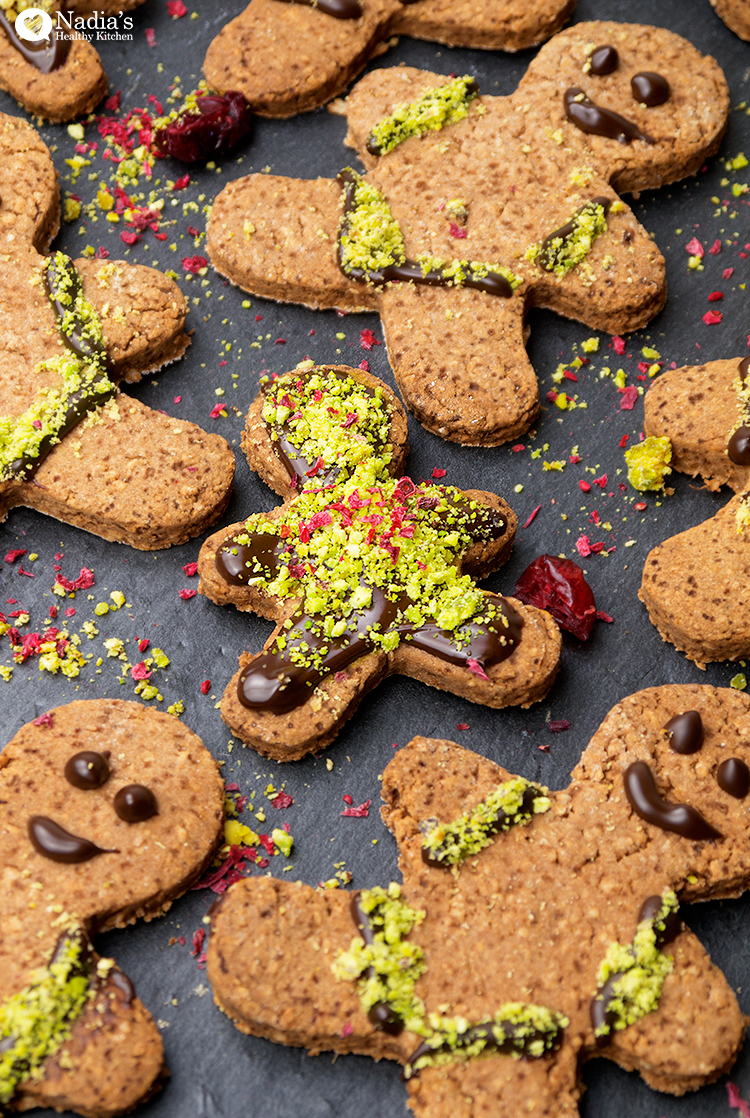 vegan gluten free gingerbread men