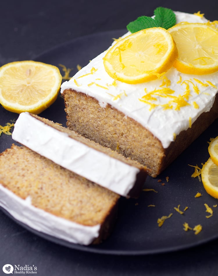 Vegan Gluten-free Lemon Cake - Nadia's Healthy Kitchen