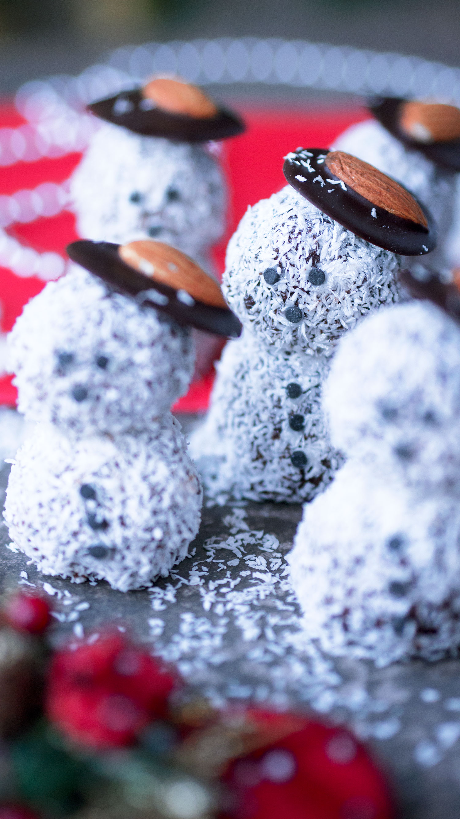 Healthy Chocolate Snowmen - Vegan & Gluten-free - UK ...