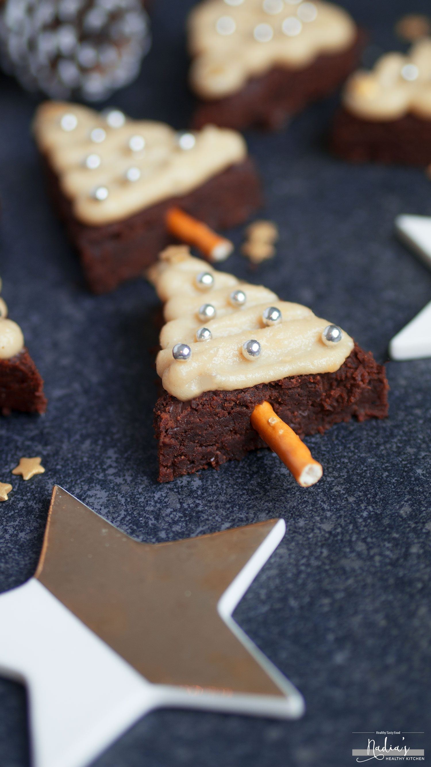 Gluten-free Christmas Brownies Recipe (using KitKat Festive Friends)