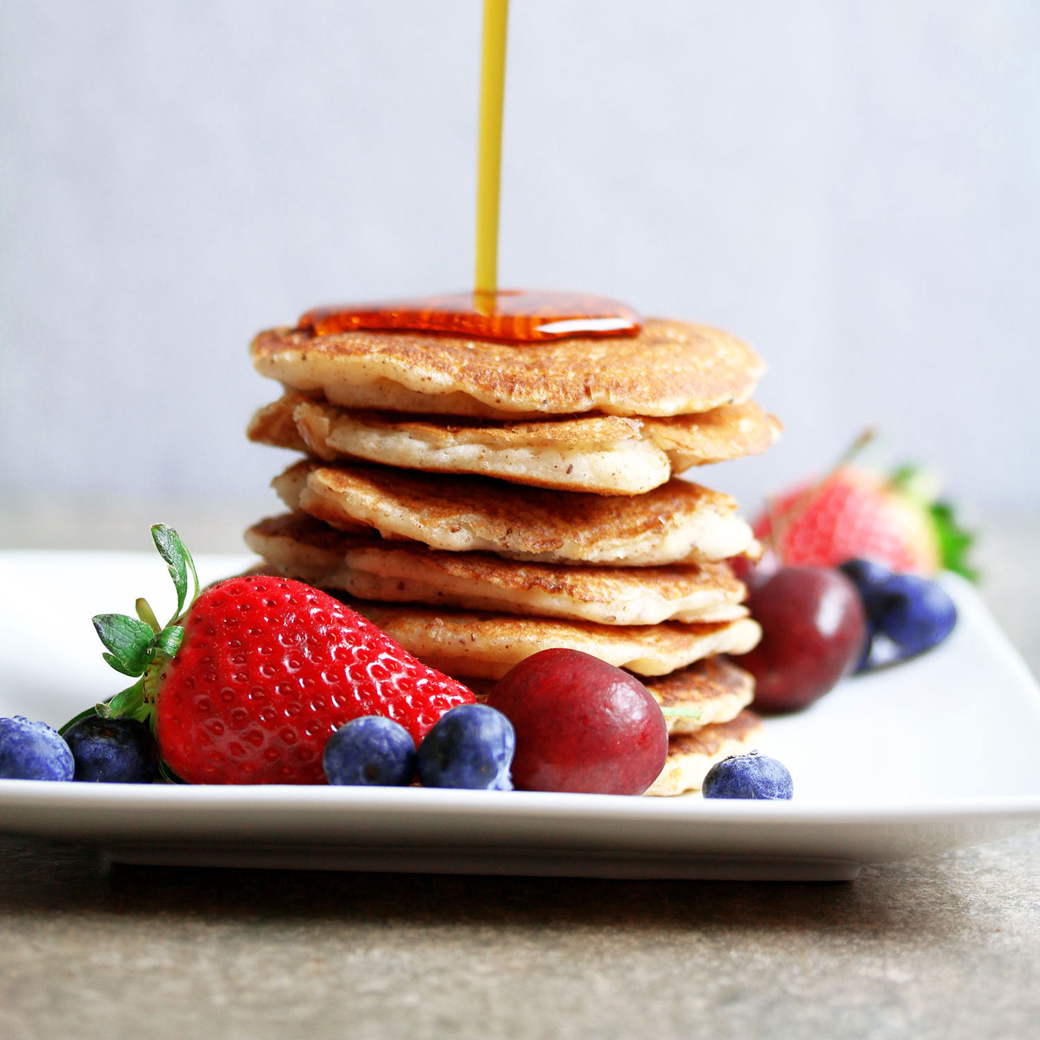 Maple Pancakes Vegan And Gluten Free Nadia S Healthy Kitchen