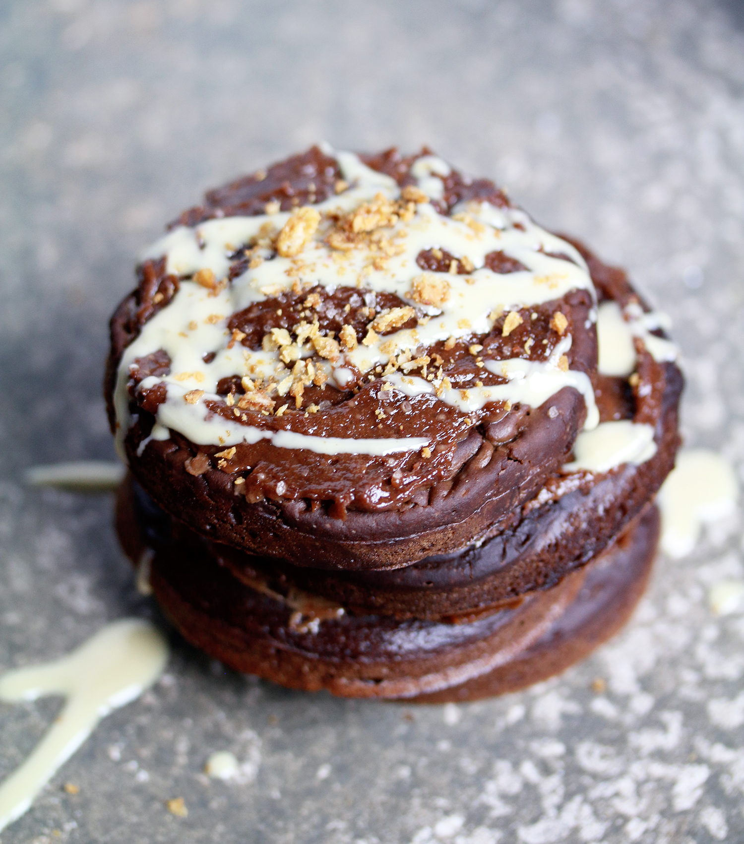 Chocolate Crumpets Vegan & Gluten-free with Salted Caramel Spread ...