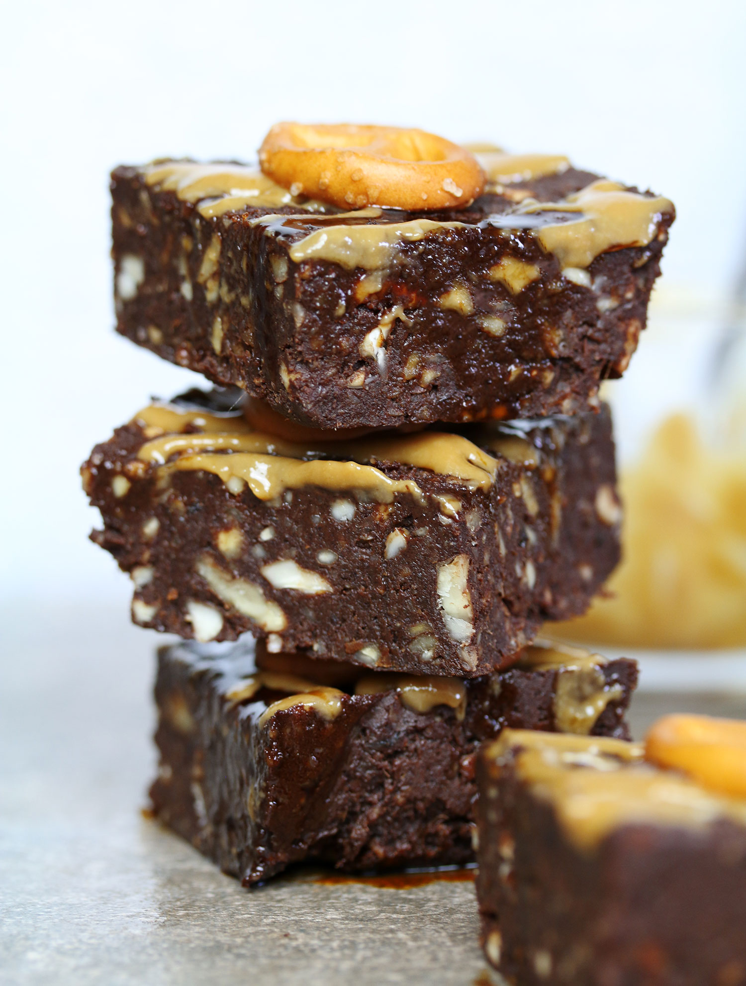 raw salted caramel brownies uk health blog nadia amp  s healthy kitchen