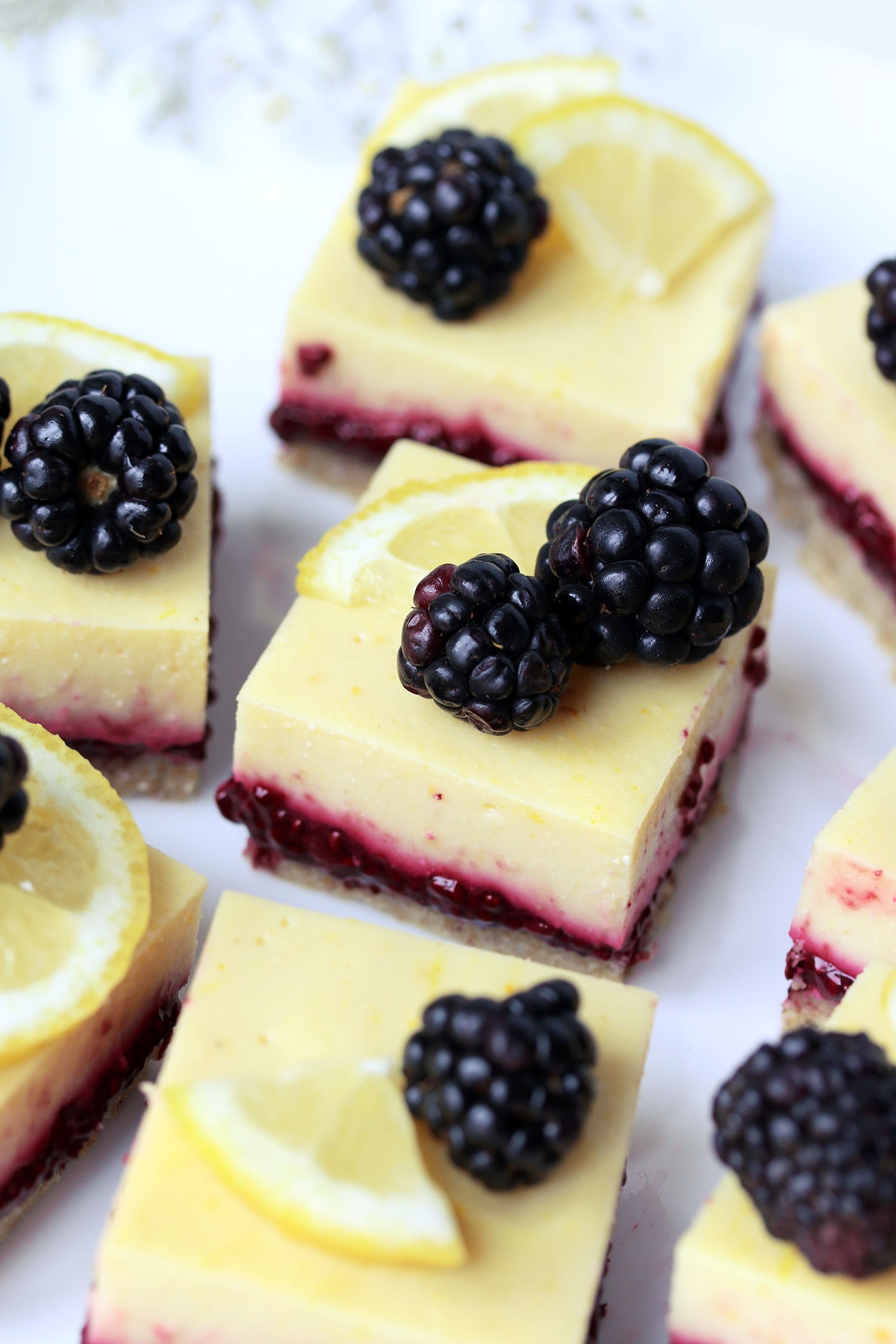 Lemon Blackberry Bars - Vegan & Gluten-free - Nadia's Healthy Kitchen