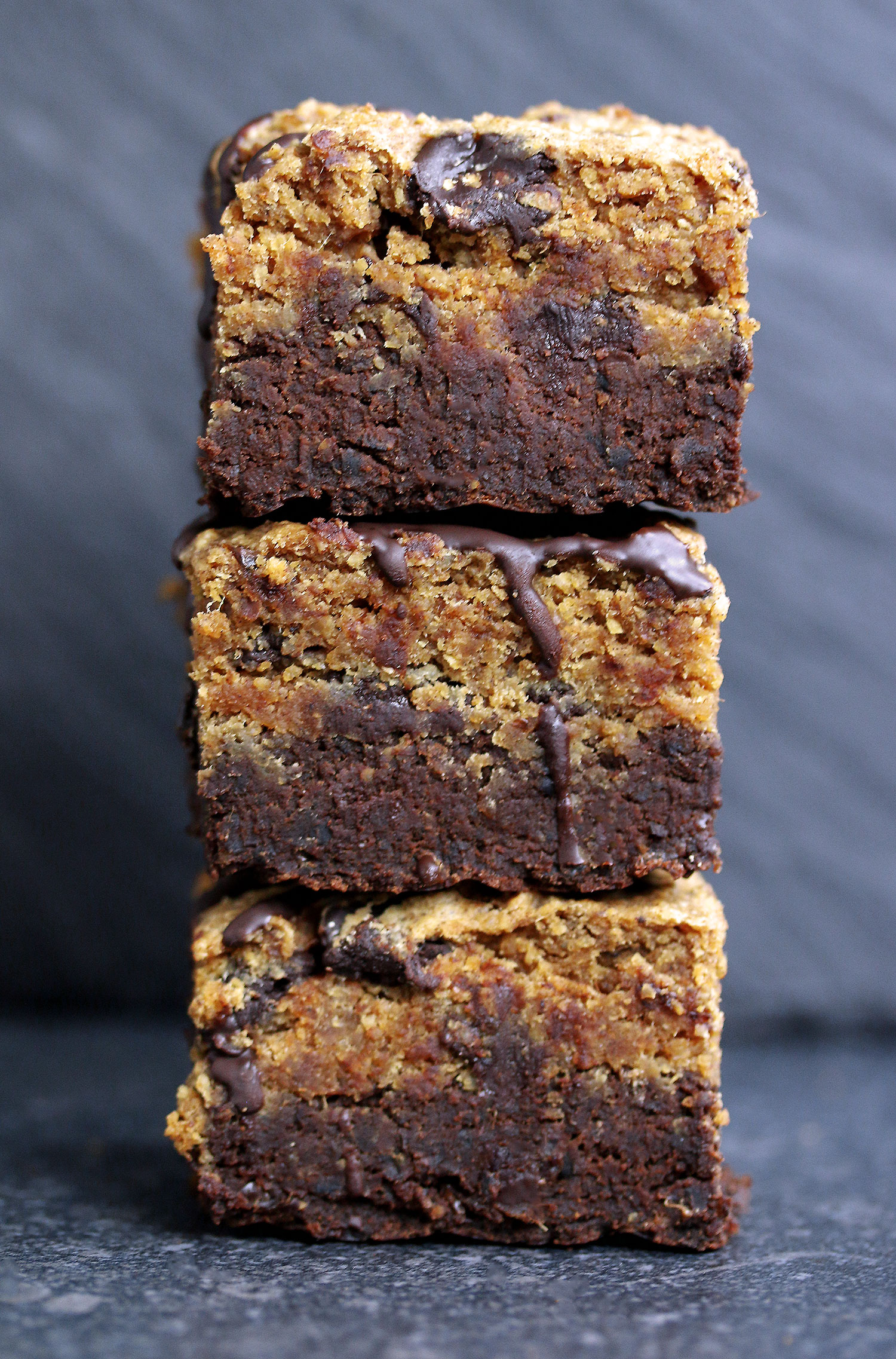 Cookie Dough Brownies Vegan, Glutenfree & Sweetened With Dates UK