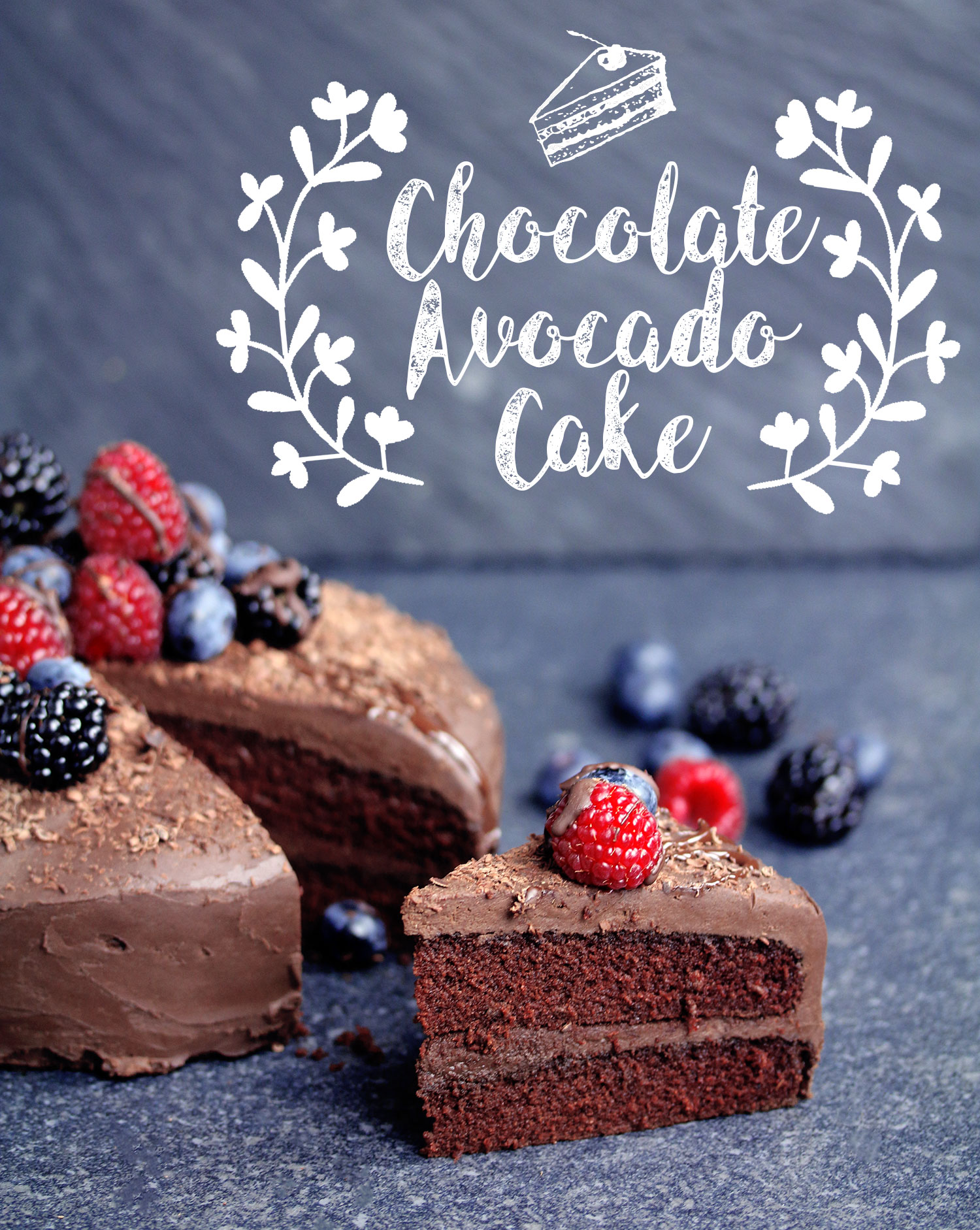 Ultimate Chocolate Avocado Cake - SO VEGAN