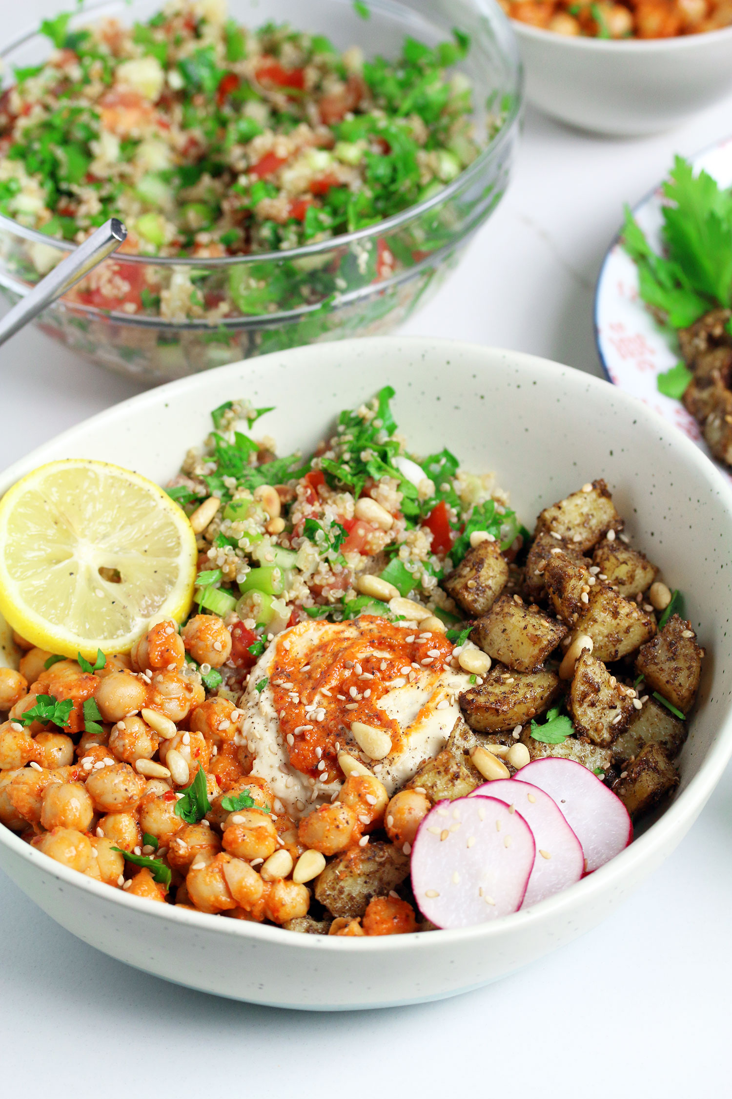 Middle Eastern-Inspired Buddha Bowls (GF) - My Gluten Free Guide