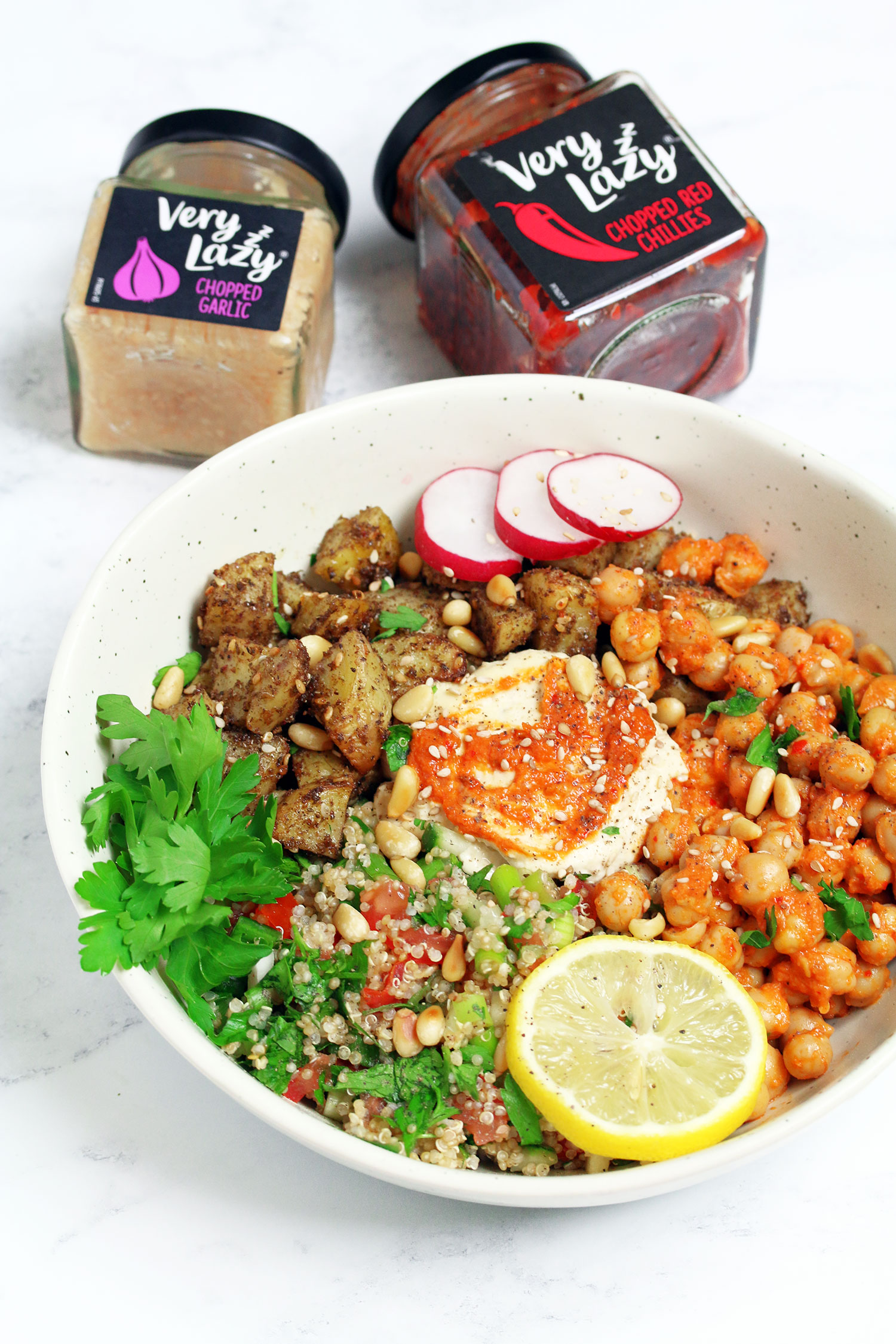 Middle Eastern-Inspired Buddha Bowls (GF) - My Gluten Free Guide