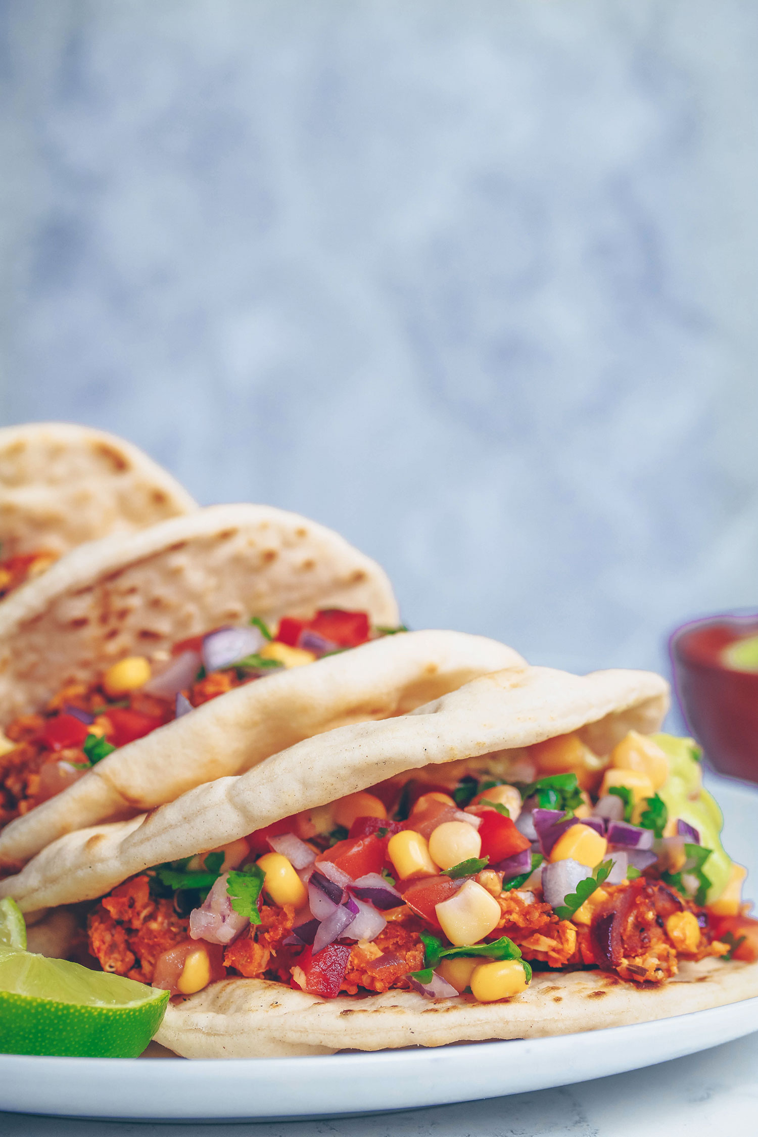 Vegan Spicy Mexican Tacos UK Health Blog Nadia's