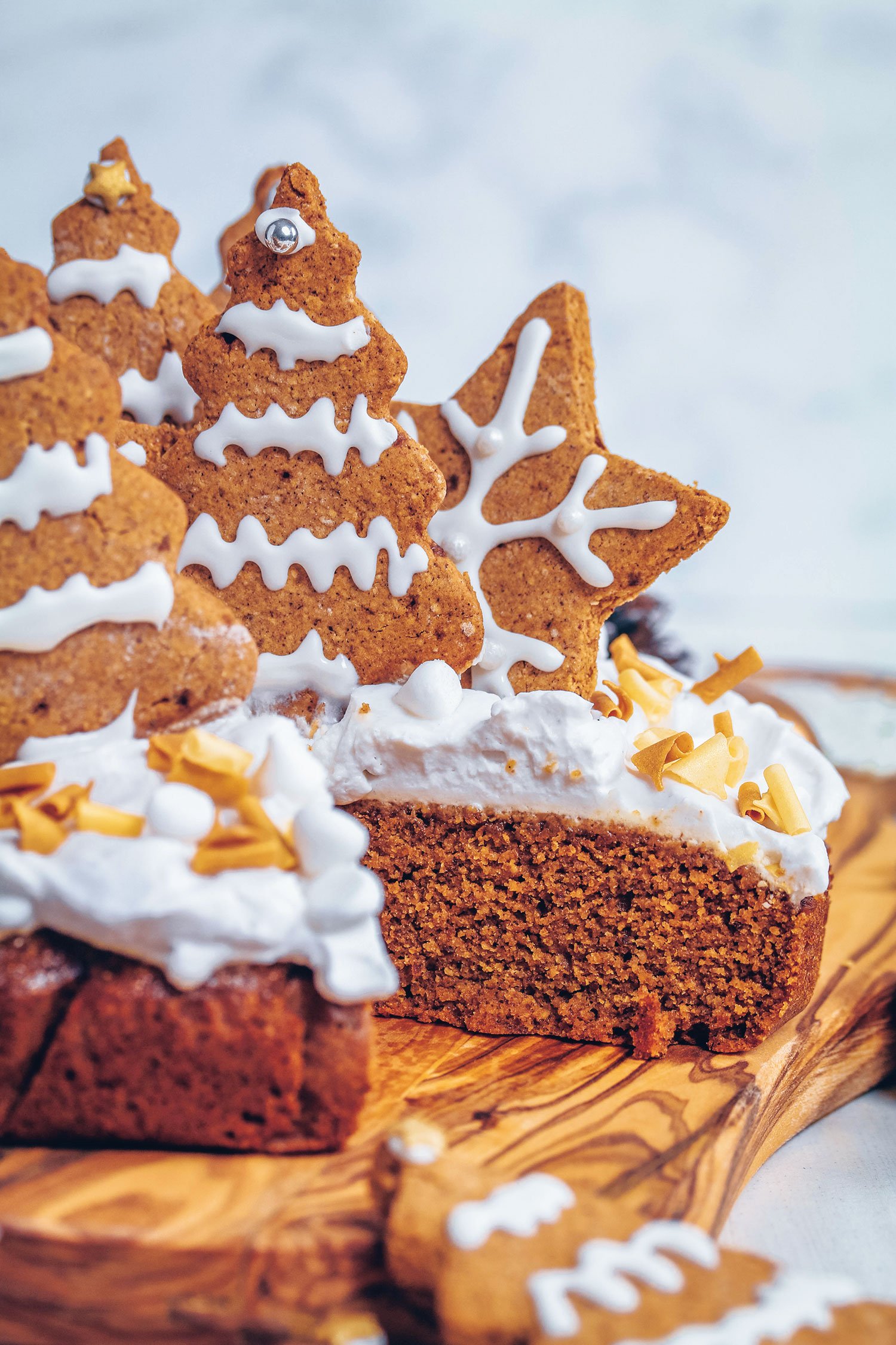 Christmas Tree Gingerbread Cakes Recipe