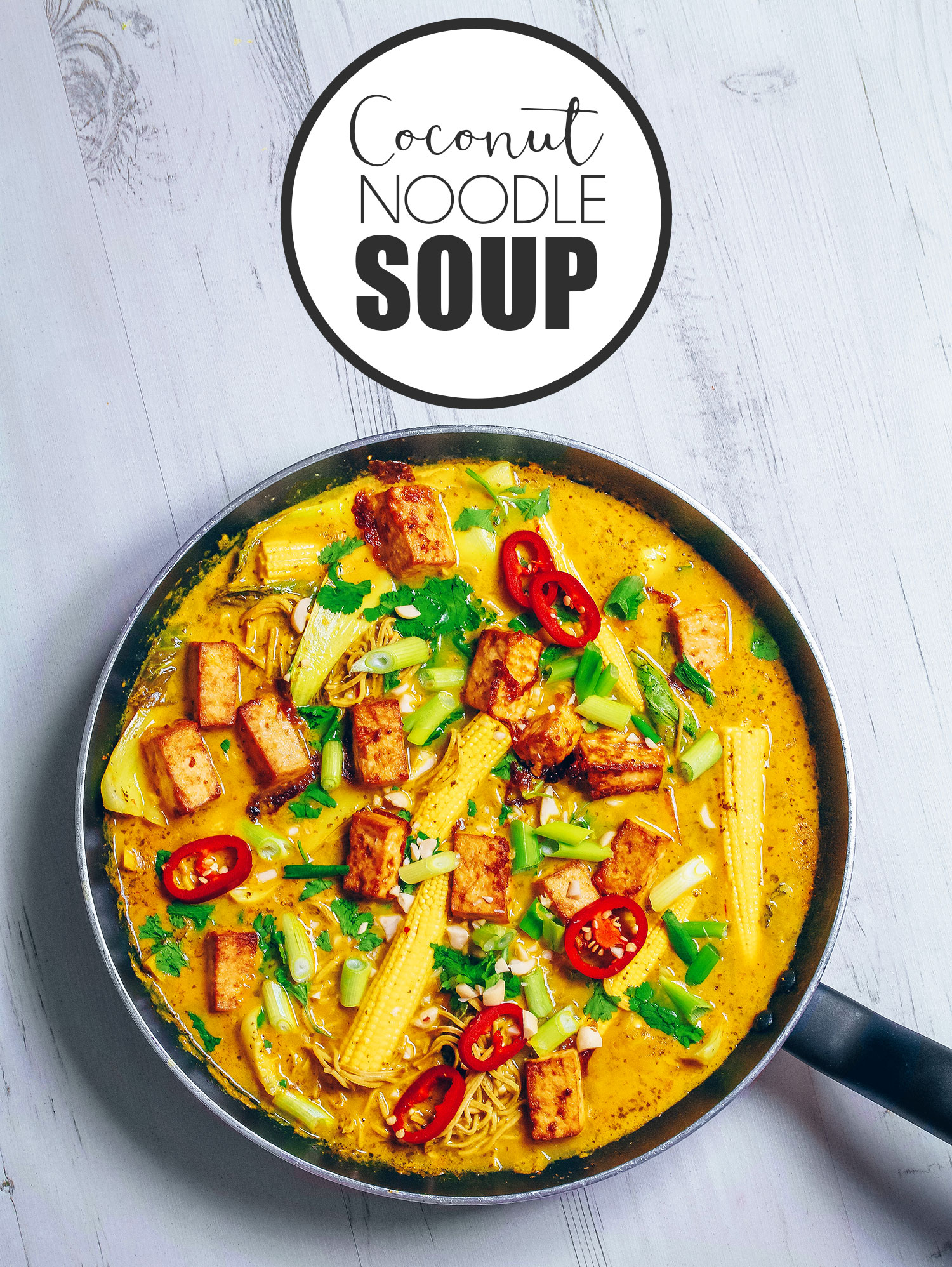 Coconut Edamame Noodle Soup (Vegan & Gluten-free) - Nadia's Healthy Kitchen