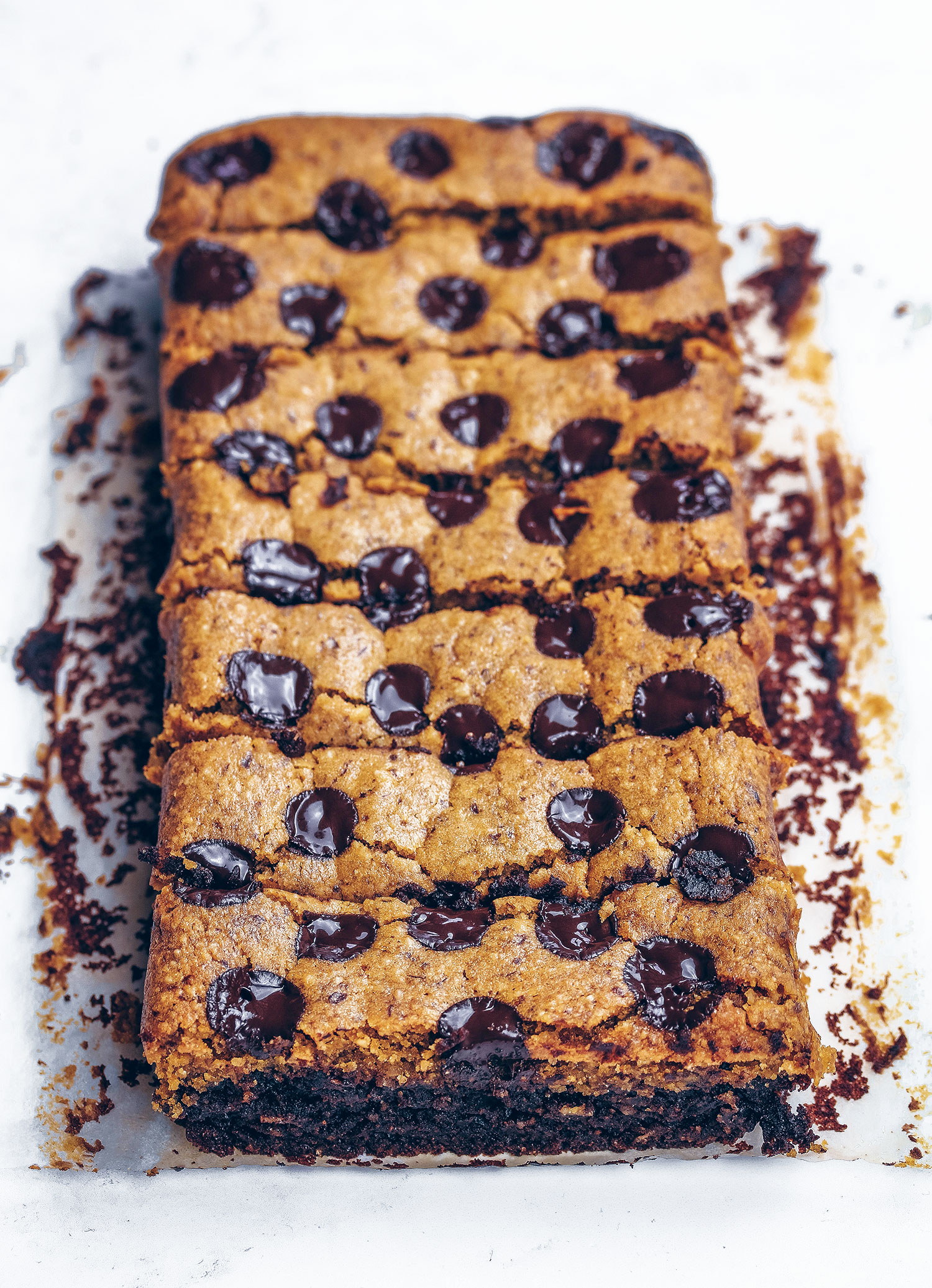 Cookie Dough Brownie Bars Nadia's Healthy Kitchen