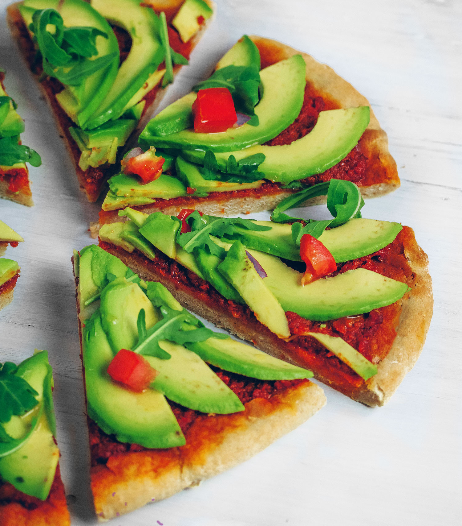 Speedy Avocado Pizza (Vegan & Gluten-free) - Nadia's Healthy Kitchen