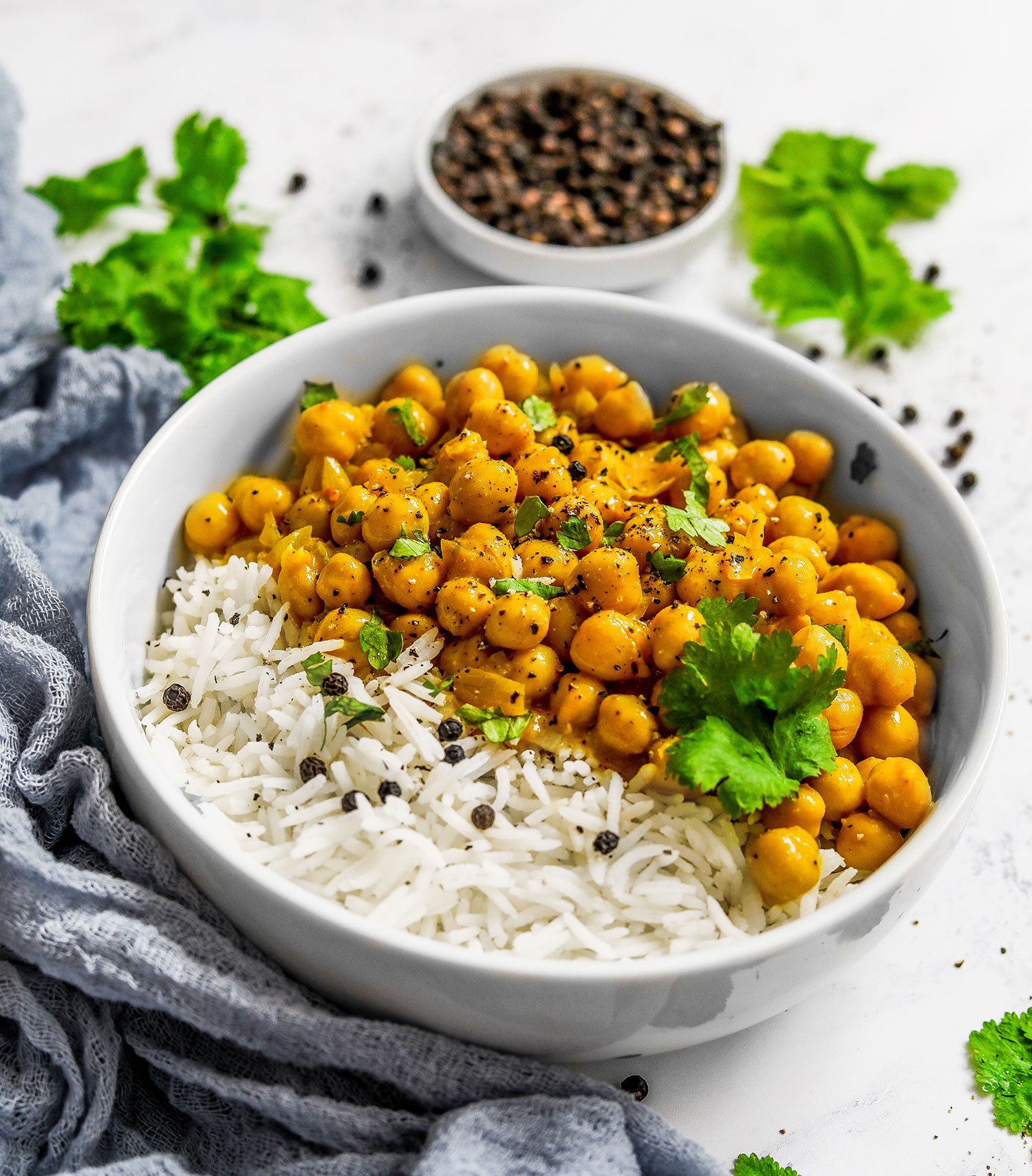 Easy Coconut Chickpea Curry - Nadia's Healthy Kitchen