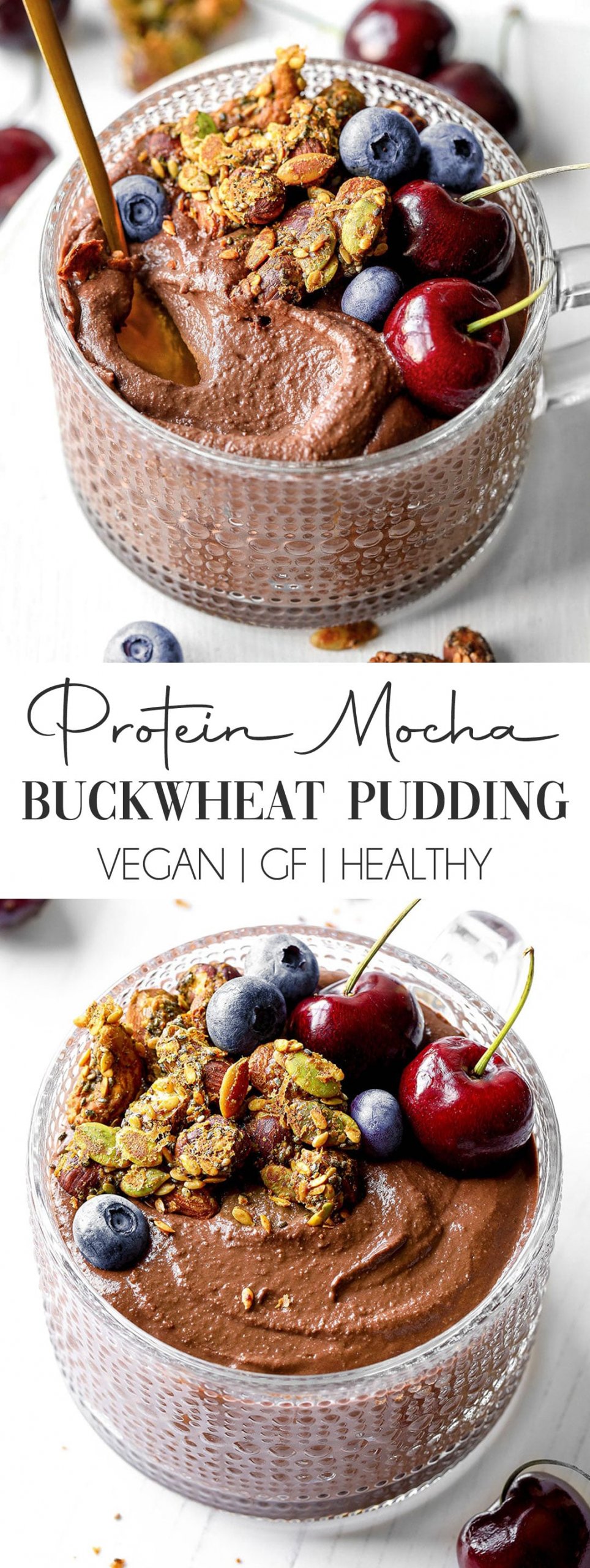 Mocha Buckwheat Pudding (Vegan | GF | High Protein)