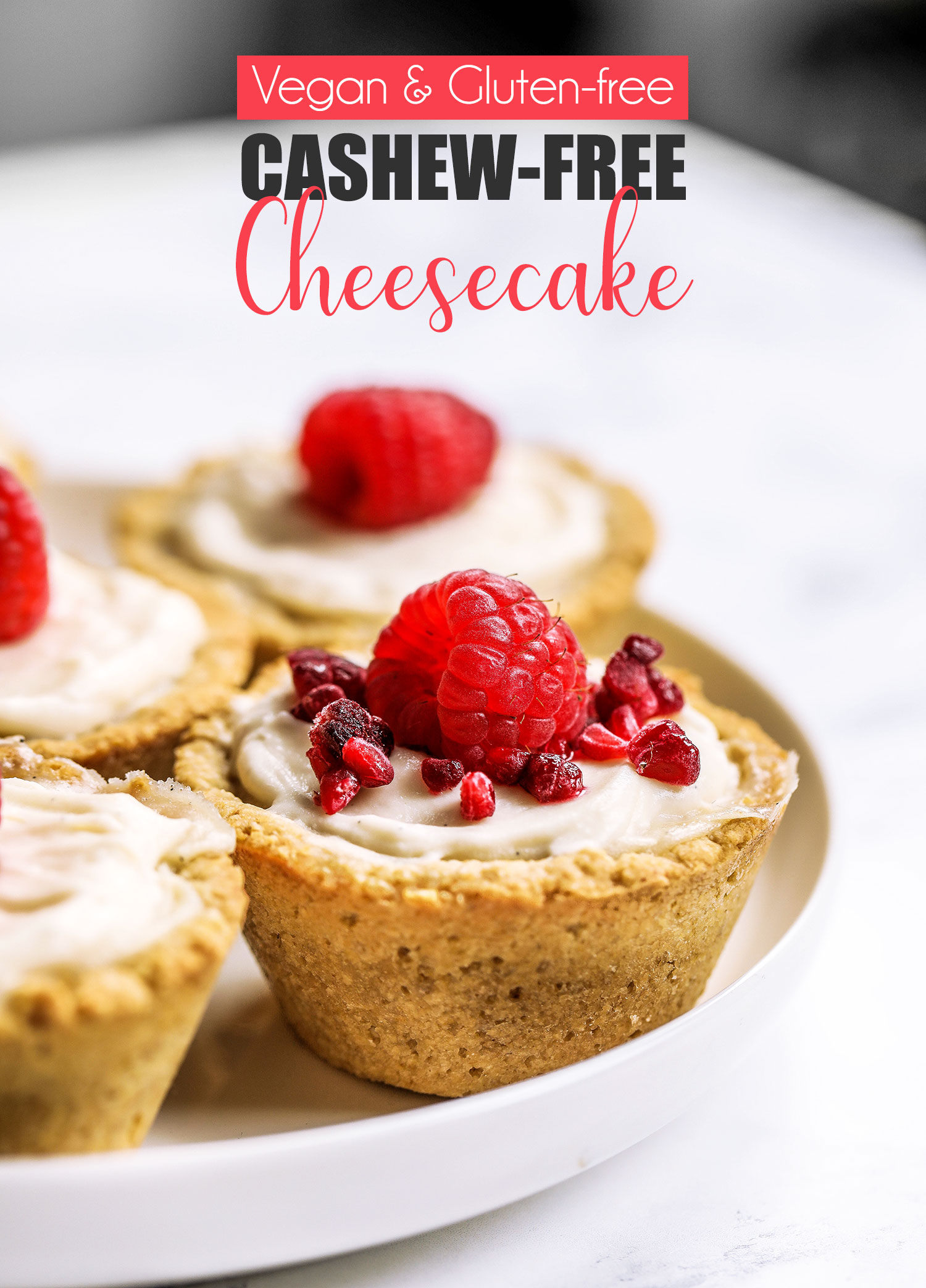 Vegan Raspberry Cheesecake Cups Cashew Free Nut Free Gluten Free Uk Health Blog Nadia S Healthy Kitchen