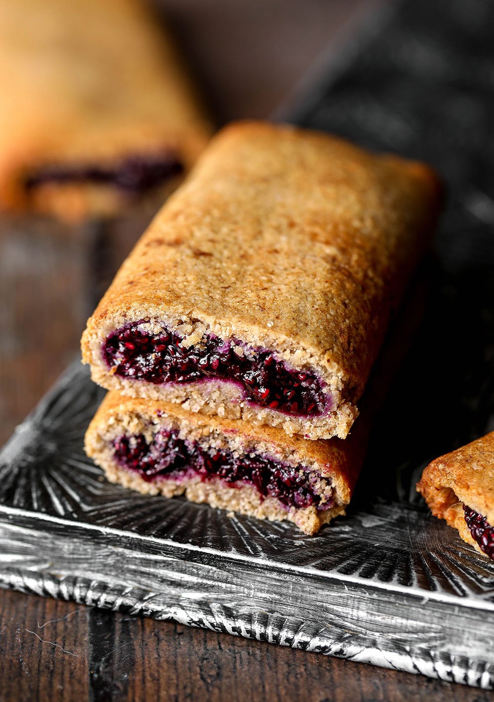 Blueberry Soft Baked Bars