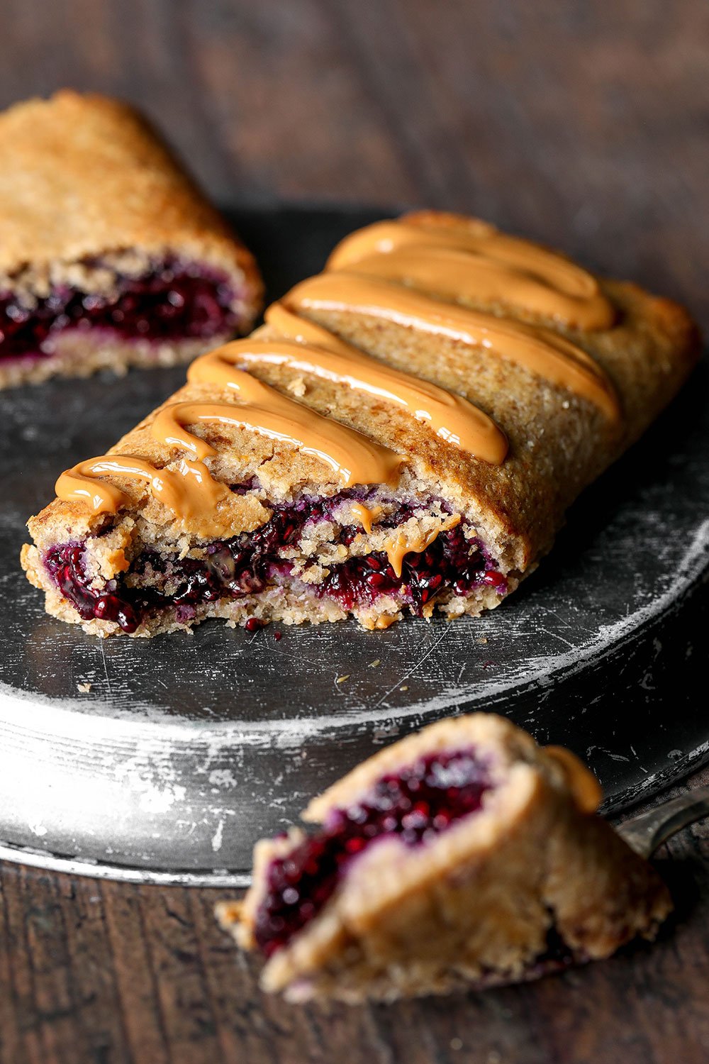 Blueberry Soft Baked Bars