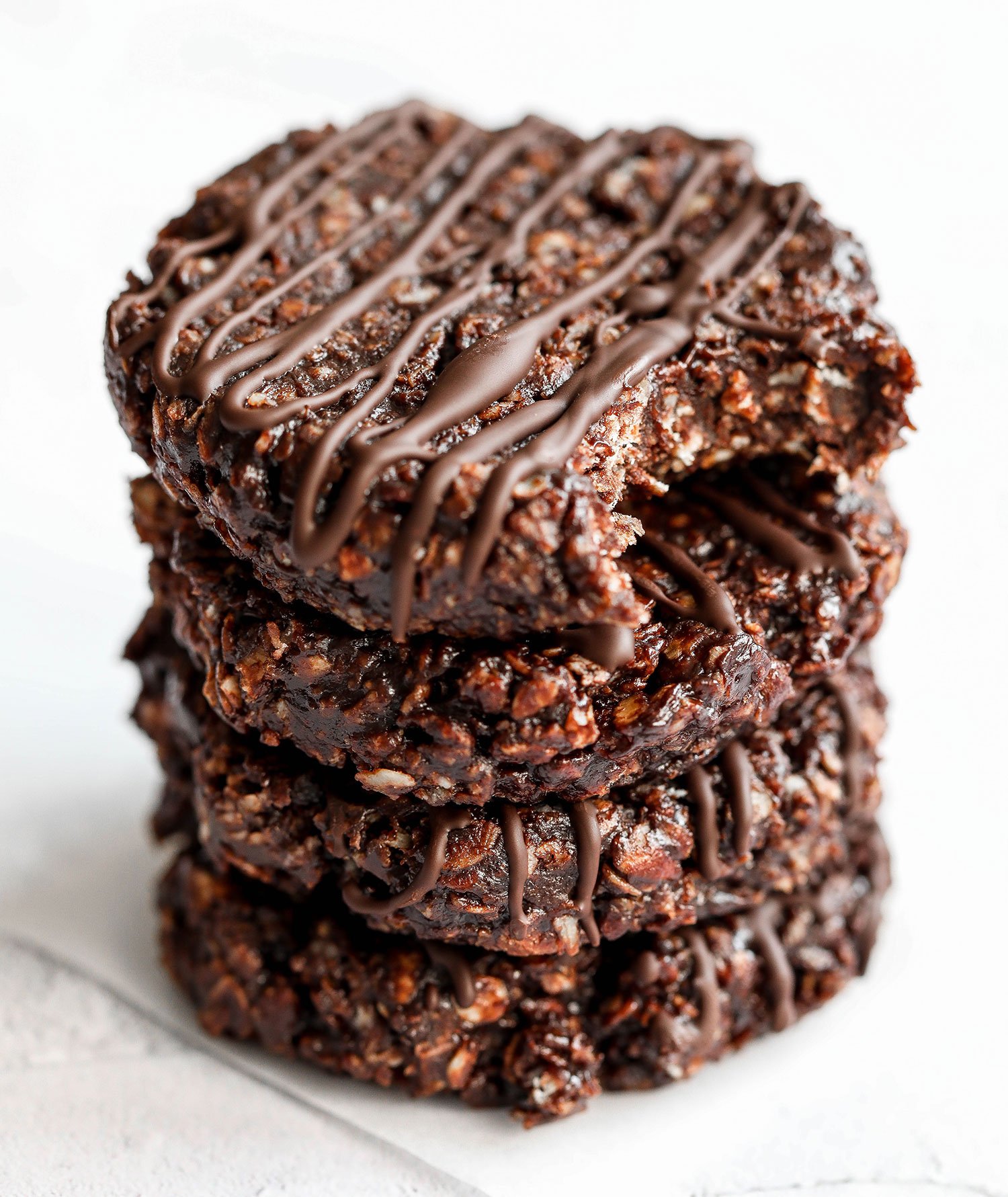 Nobake Chocolate Oat Cookies Nadia's Healthy Kitchen