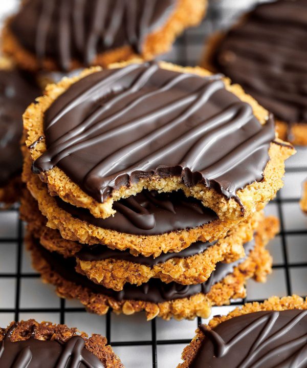 Homemade Chocolate Hobnobs (Vegan Gluten-free)