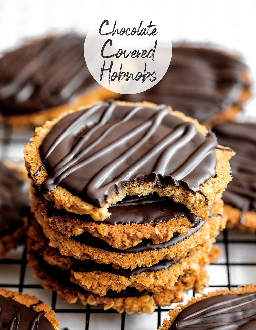 Homemade Chocolate Hobnobs (Vegan Gluten-free)