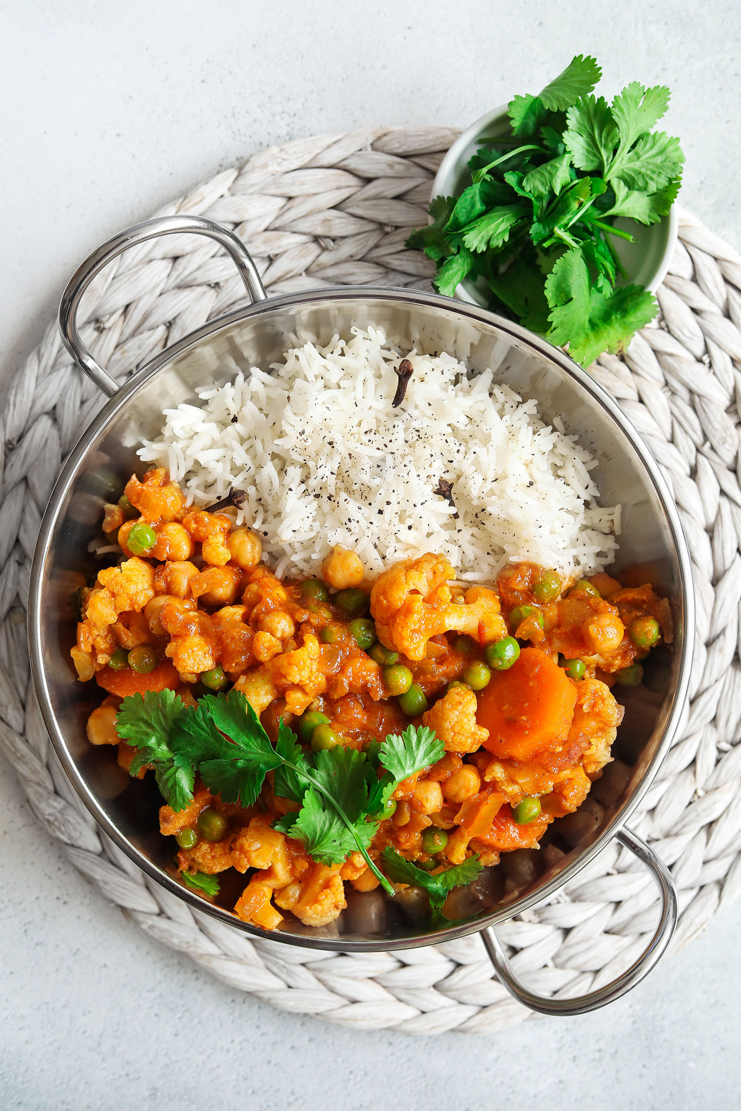 Vegan Vegetable Jalfrezi - Nadia's Healthy Kitchen