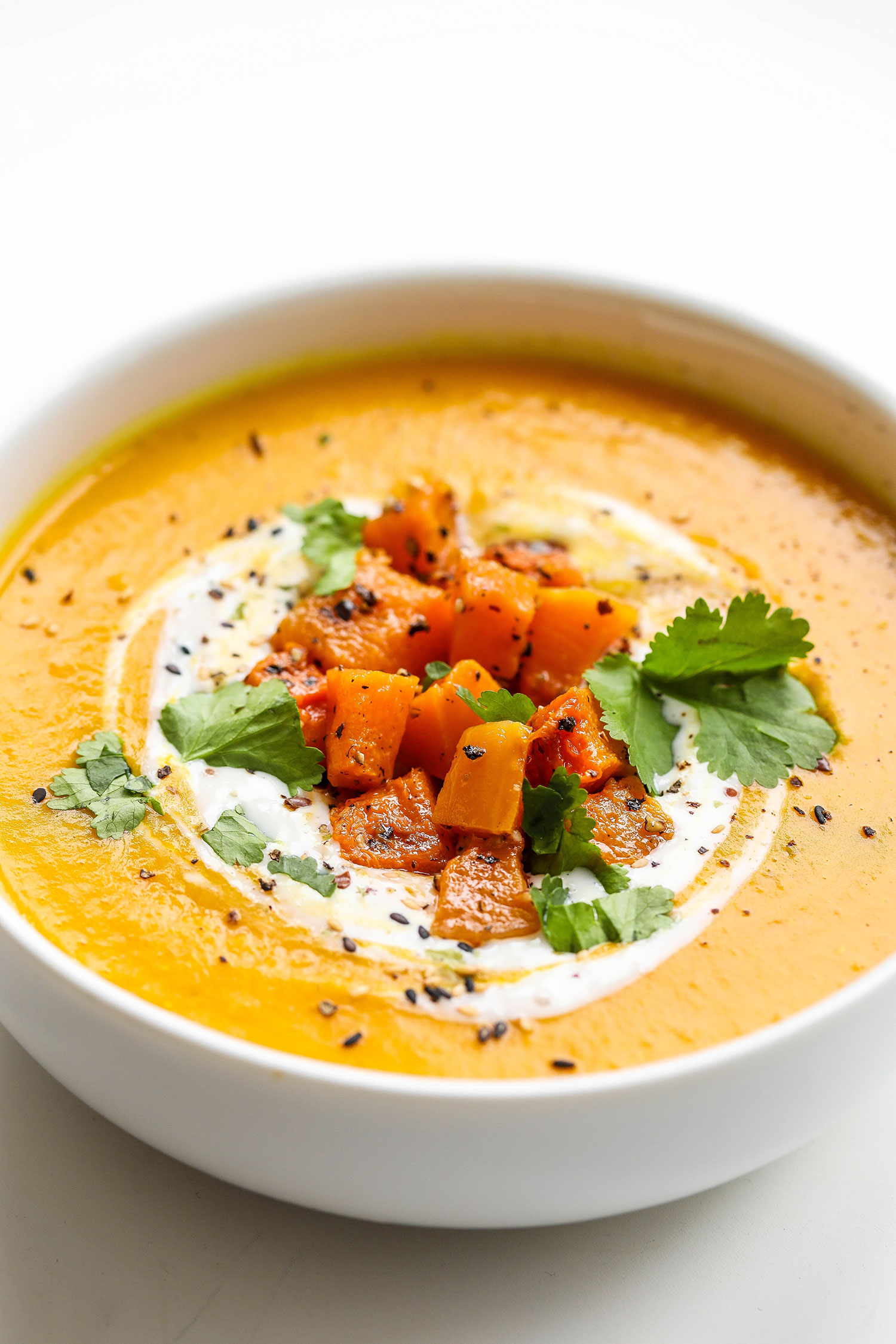 Turmeric Butternut Blender Soup • Joyous Health