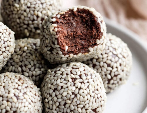 Tahini Chocolate Balls