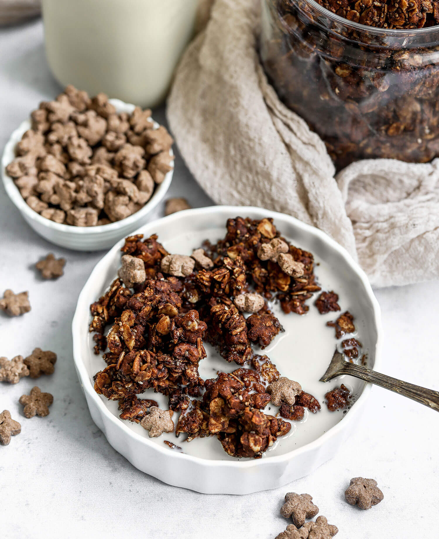 Chocolate Stars Granola Chocolate Stars Granola
