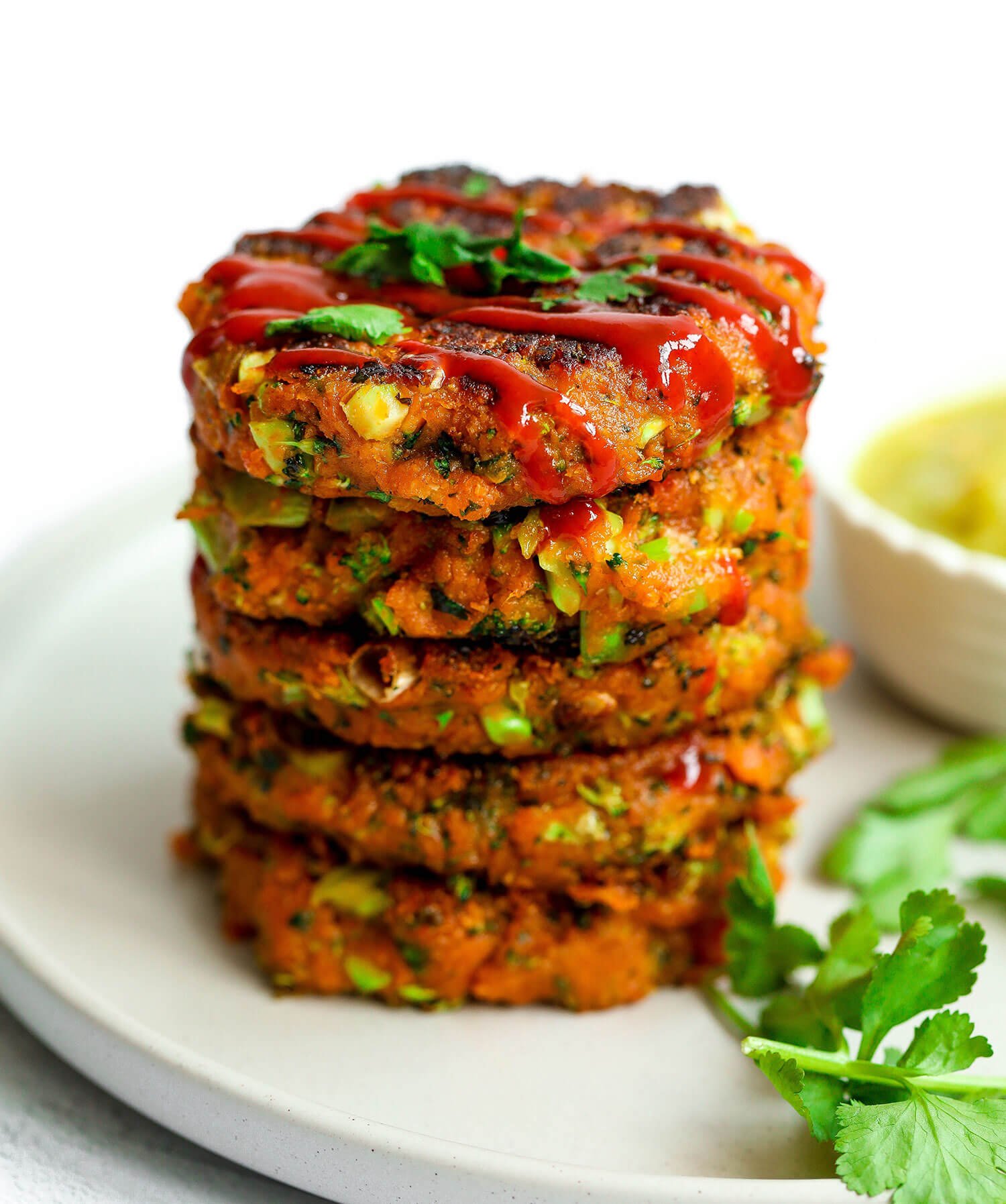 Vegan Sweet Potato Cakes - Nadia's Healthy Kitchen