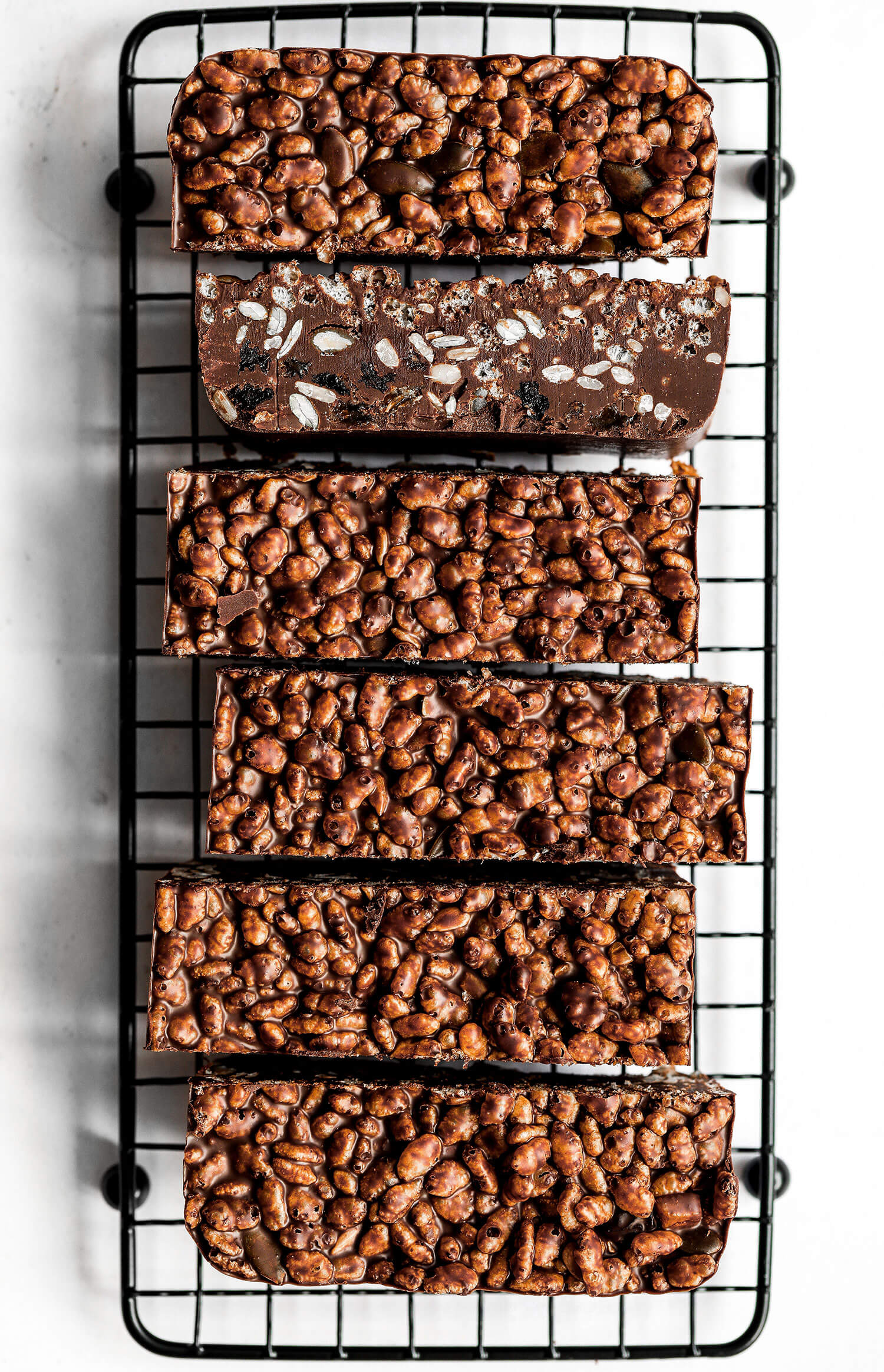Vegan Chocolate Crunch Bars