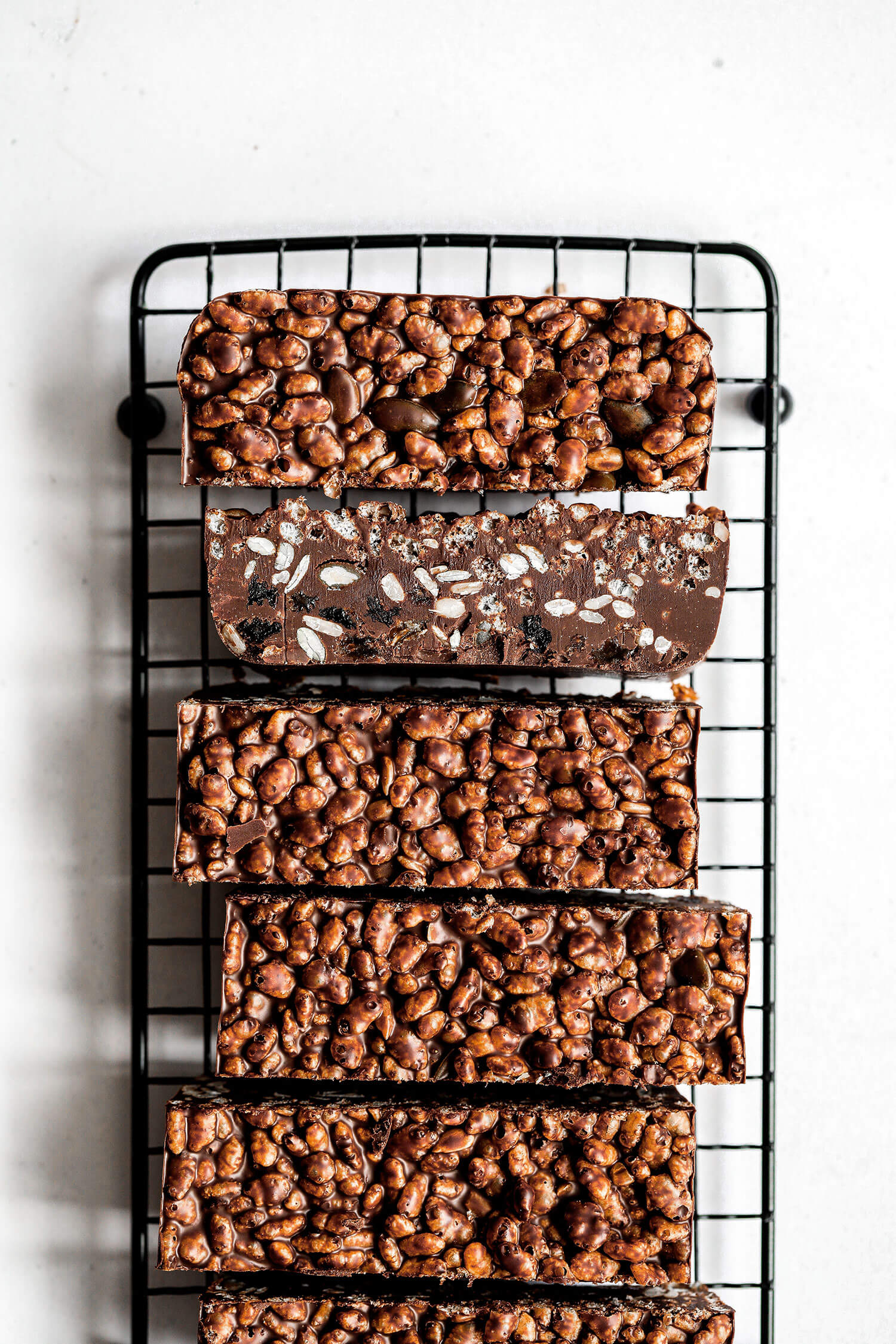 Vegan Chocolate Crunch Bars - UK Health Blog - Nadia's ...