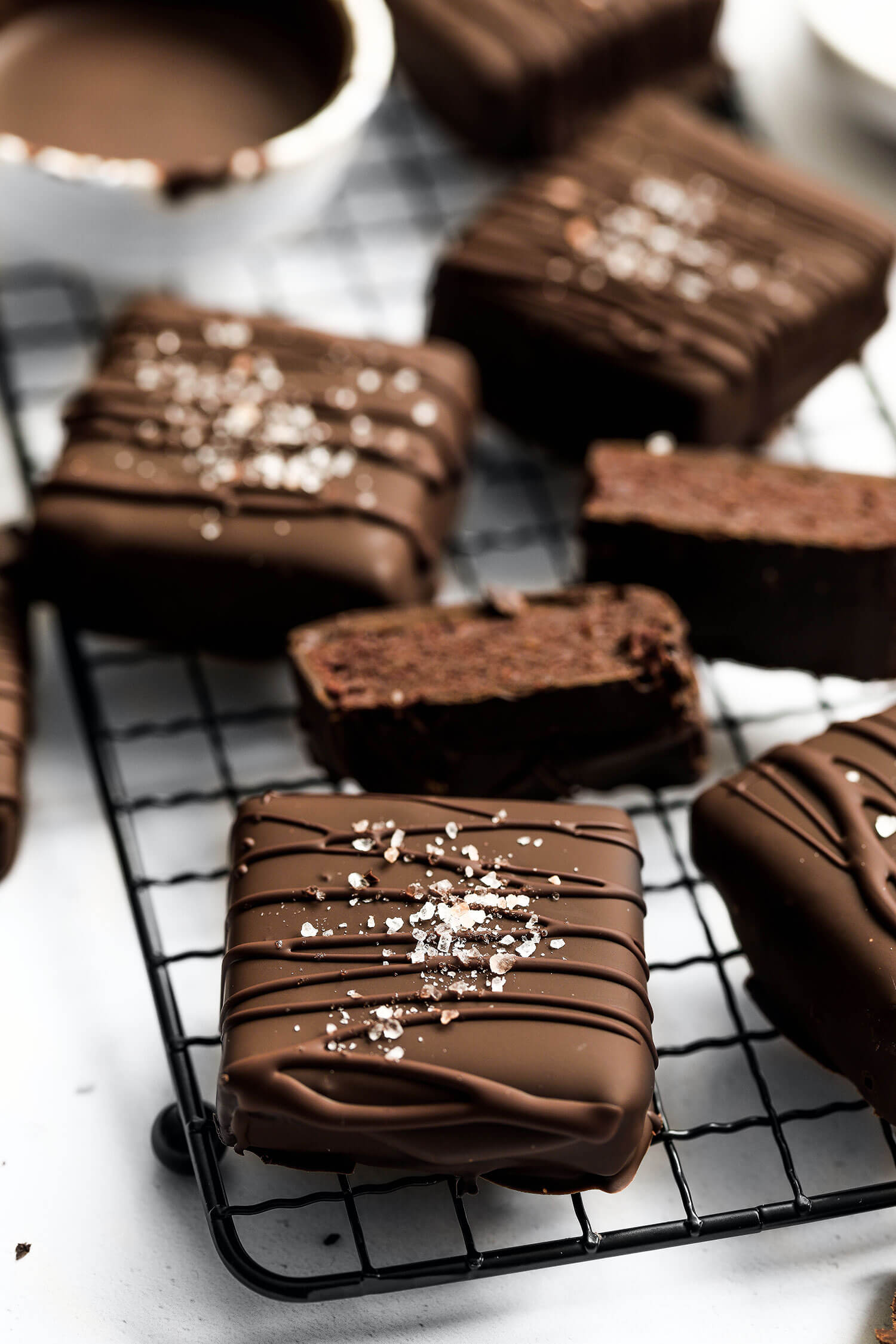 5-Ingredient No-Bake Chocolate Covered Brownies - UK ...