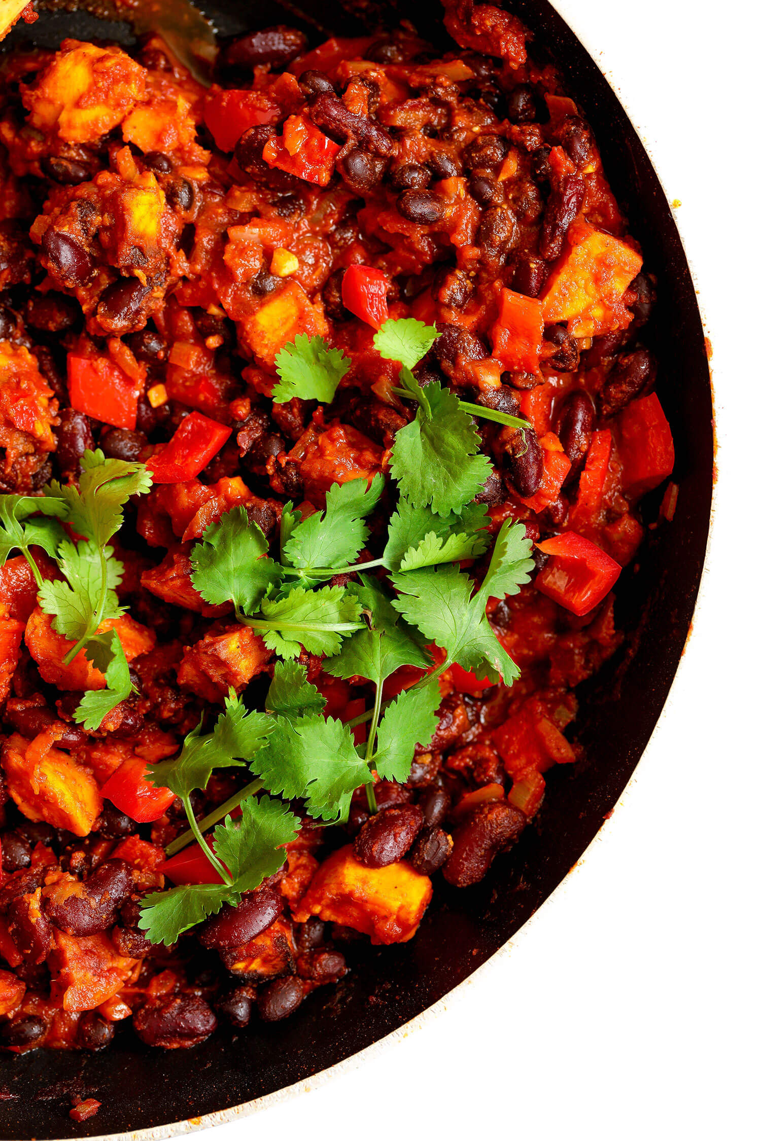 American Sweet Potato Bean Chilli - UK Health Blog - Nadia ...