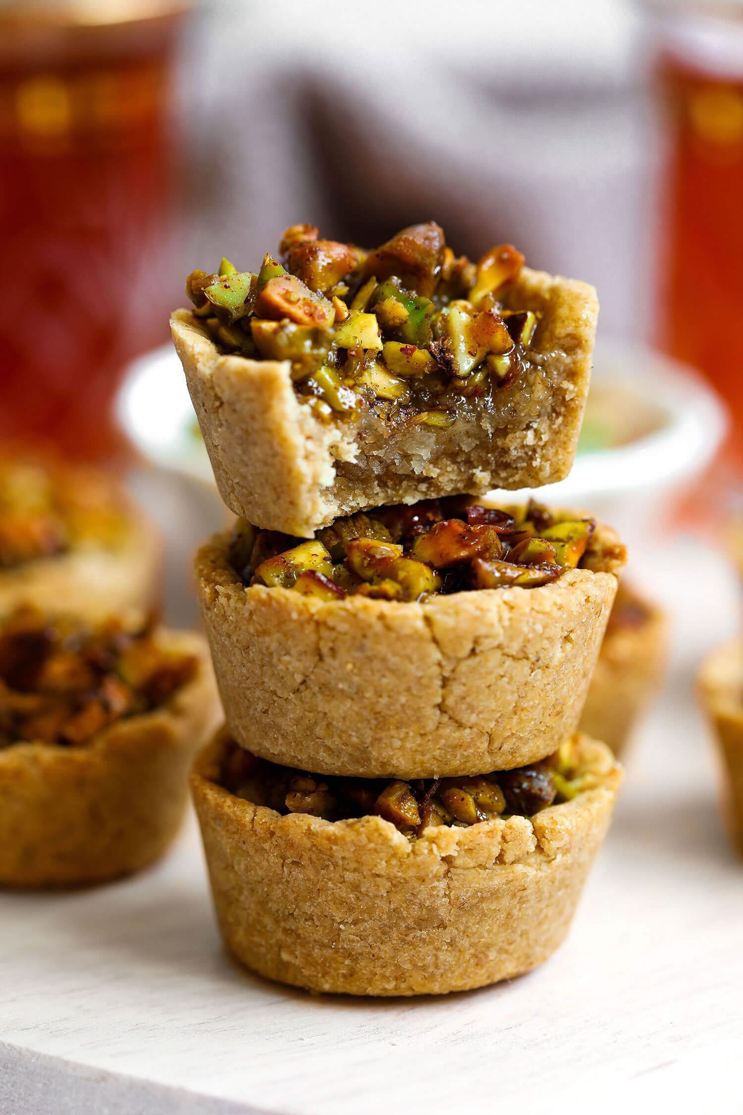 Healthier Vegan Baklava Cups